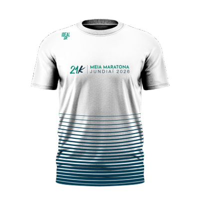 Camiseta exclusiva da 1&ordf; Meia Maratona de Jundia&iacute; 2026